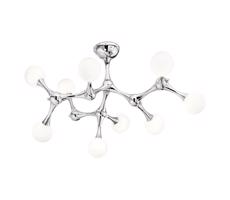 Ideal Lux Ideal Lux - LED Prisadený luster NODINO 9xG9/3W/230V lesklý chróm/biela