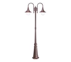 Ideal Lux Ideal Lux - Vonkajšia lampa CIMA 2xE27/52W/230V 216 cm IP43 hnedá