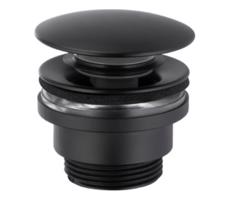 KFA Armatura KFA Armatura 660-310-81 - Umývadlový výpust CLICK-CLACK pr. 6,6 cm matná čierna