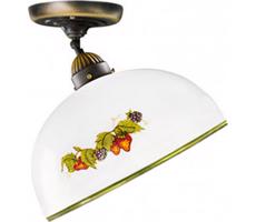 Kolarz Kolarz 731.10.136 - Prisadený luster NONNA 1xE27/75W/230V pr. 30 cm víno/jahody