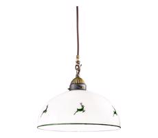 Kolarz Kolarz 731.30.101 - Luster na lanku NONNA 1xE27/75W/230V pr. 30 cm jelene zelená