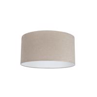 Látkové tienidlo na lampu svetlohnedé okrúhle 50/50/25