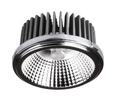 LED Podhľadové bodové svietidlo LED/20W/230V 6400K pr. 11 cm lesklý chróm
