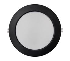 LED Podhľadové svietidlo CIRCLE LED/18W/230V 4000K pr. 22 cm čierna