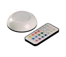 LED RGBW Osvetlenie nábytku LED/0,5W/4,5V 3xAAA biela+ diaľkové ovládanie