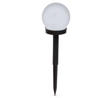 LED Solárna lampa LED/1,2V 40mAh IP44 čierna