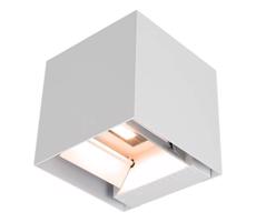 LED Solárne nástenné svietidlo so senzorom LED/9W/3,7V IP65 3000K biela