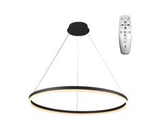 LED Stmievateľný luster na lanku LED/55W/230V 3000-6500K + diaľkové ovládanie