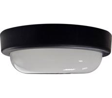 LED Vonkajšie stropné svietidlo LED/15W/230V 4200K pr. 15,5 cm IP64 čierna