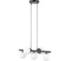 Luster na lanku AVOLA 5xG9/12W/230V čierna