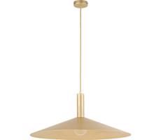 Luster na lanku CAPRI 1xE27/15W/230V pr. 70 cm zlatá