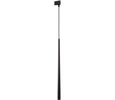 Luster na lanku do 3-fázového lištového systému PIANO 1xG9/8W/230V čierna