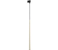 Luster na lanku do 3-fázového lištového systému PIANO 1xG9/8W/230V zlatá/čierna