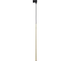 Luster na lanku do lištového systému PIANO 1xG9/8W/230V zlatá/čierna
