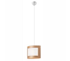 Luster na lanku ELODIE 1xE27/60W/230V dub
