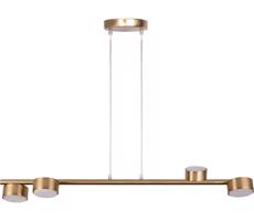 Luster na lanku PUNTO 4xGX53/12W/230V zlatá