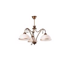 Luster na tyči LUIZA 3xE27/60W/230V