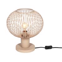 Moderná drôtená stolná lampa béžová 33 cm - Gila