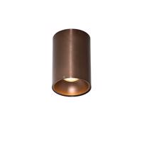 Moderné stropné bodové svietidlo tmavý bronz GU10 50mm - Deep