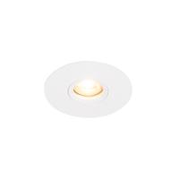 Moderné zapustené bodové svietidlo biele GU10 50mm - Buco