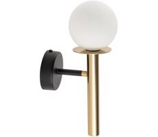 Nástenná lampa DAISY 1xG9/12W/230V zlatá/čierna/biela