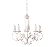 ONLI ONLI - Luster na reťazi POMPEI 5xE14/6W/320V krémová