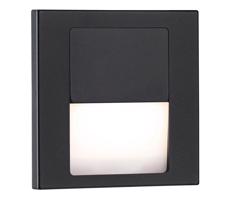 Paulmann Paulmann 80001 - LED/1W Schodiskové svietidlo TSARO 230V Follow/čierna