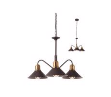 Redo Redo 02-935 - Luster na reťazi VERNER 3xE27/42W/230V