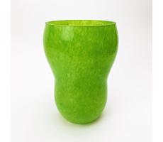 Sklenená váza 20cm zelená