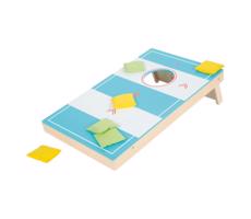 Small Foot Drevená hra Cornhole a stolný hokej 2v1