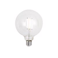 Stmievateľná LED žiarovka E27 G125 číra 7W 806lm 2700-6500K