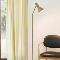 Stojacia lampa FRANDSEN Lyss, matná zelená