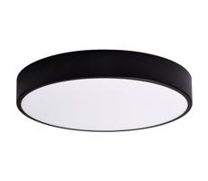 Stropné svietidlo so senzorom CLEO 5xE27/24W/230V pr. 60 cm čierna