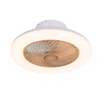 Stropný ventilátor drevený vrátane LED s diaľkovým ovládaním - Clima