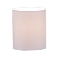 Tienidlo na lampu Corralee Ø 13cm výška 15cm biela