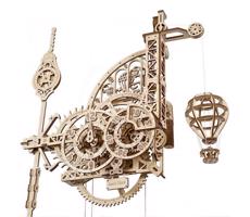 Ugears Ugears - 3D drevenené mechanické puzzle Nástenné hodiny Aero