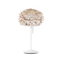 UMAGE Eos mini stolová lampa svetlohnedá/biela