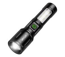 Vayox LED Stmievateľná nabíjacia baterka LED/5W/5V IPX4 260 lm 2000 mAh