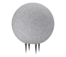 Vonkajšia lampa ARGENTO 1xE27/15W/230V pr. 30 cm IP65 šedá