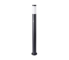 Vonkajšia lampa so senzorom 1xE27/60W/230V IP44 110cm čierna
