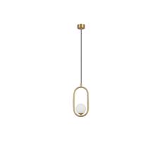 Zam Zam 23136 - Luster na lanku 1xG9/7W/230V 8x11 cm zlatá