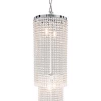 Závesná lampa CR114 sklenený záves 210 cm