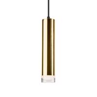 Závesná lampa Shine, 1-plameňová, zlatá