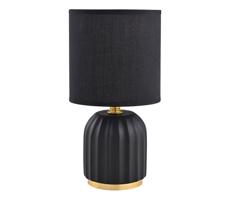 Zuma Line Zuma Line HS8723-BL - Stolná lampa 1xE14/40W/230V čierna/zlatá